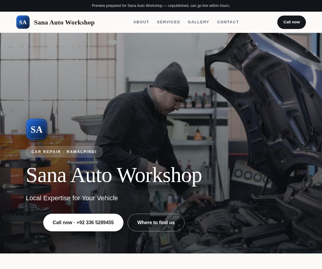 Sana Auto Workshop