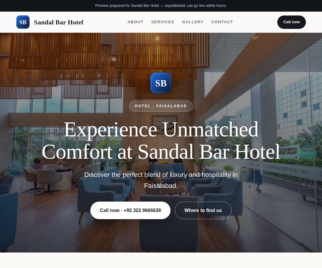 Sandal Bar Hotel