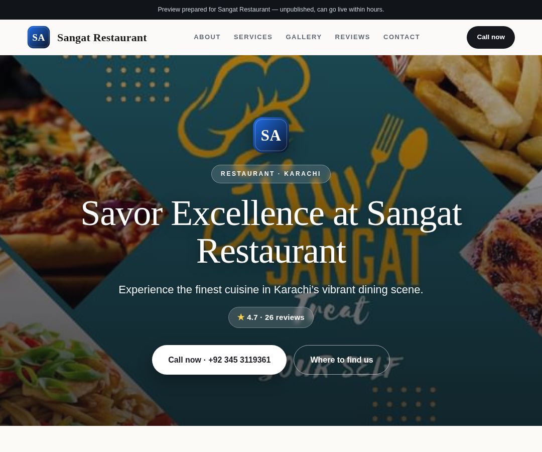 Sangat Restaurant