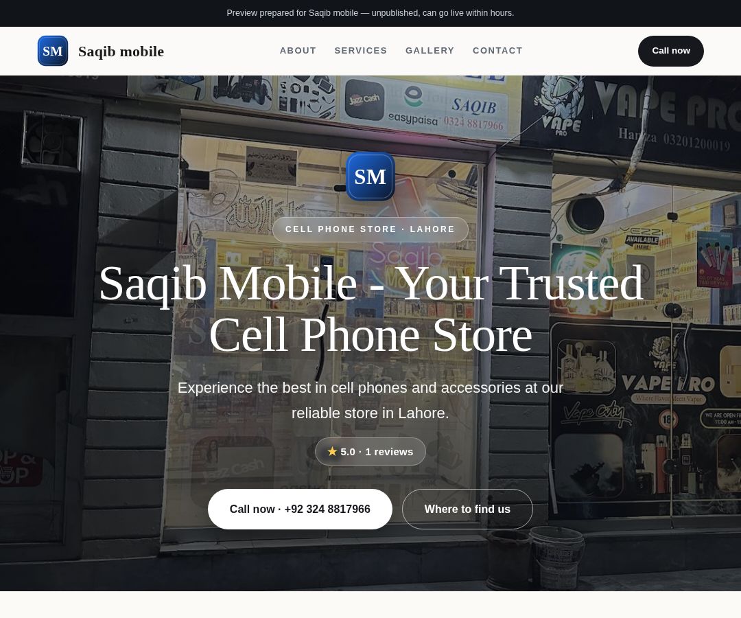 Saqib mobile
