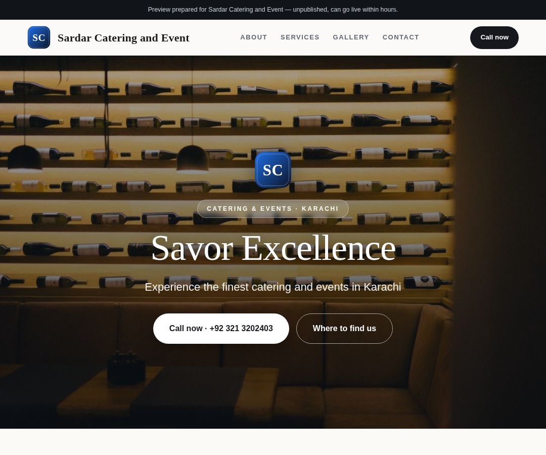 Sardar Catering and Event