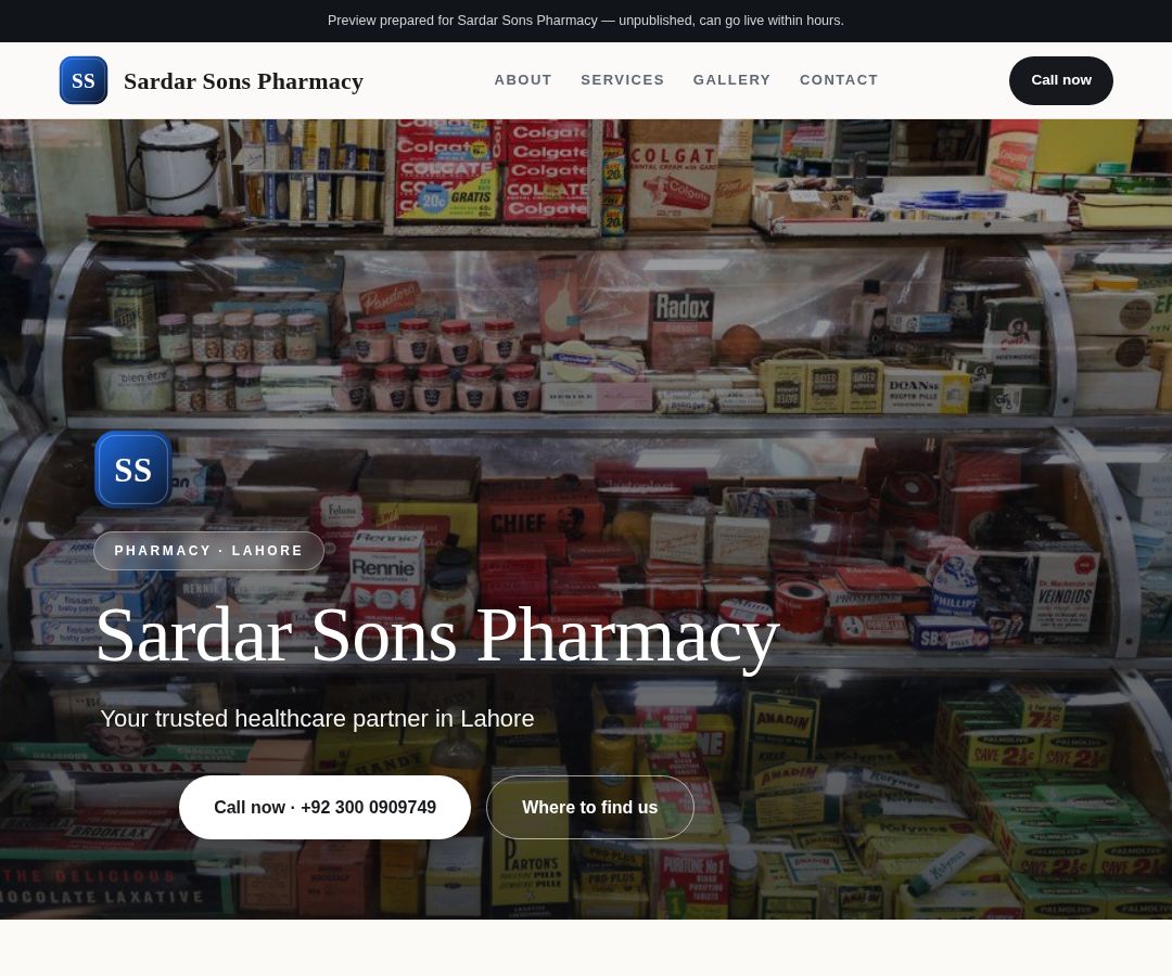 Sardar Sons Pharmacy
