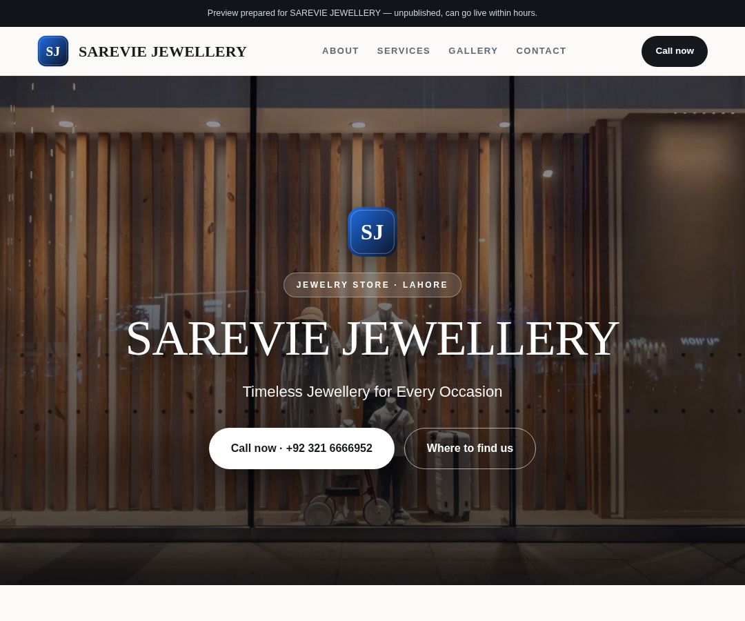 SAREVIE JEWELLERY