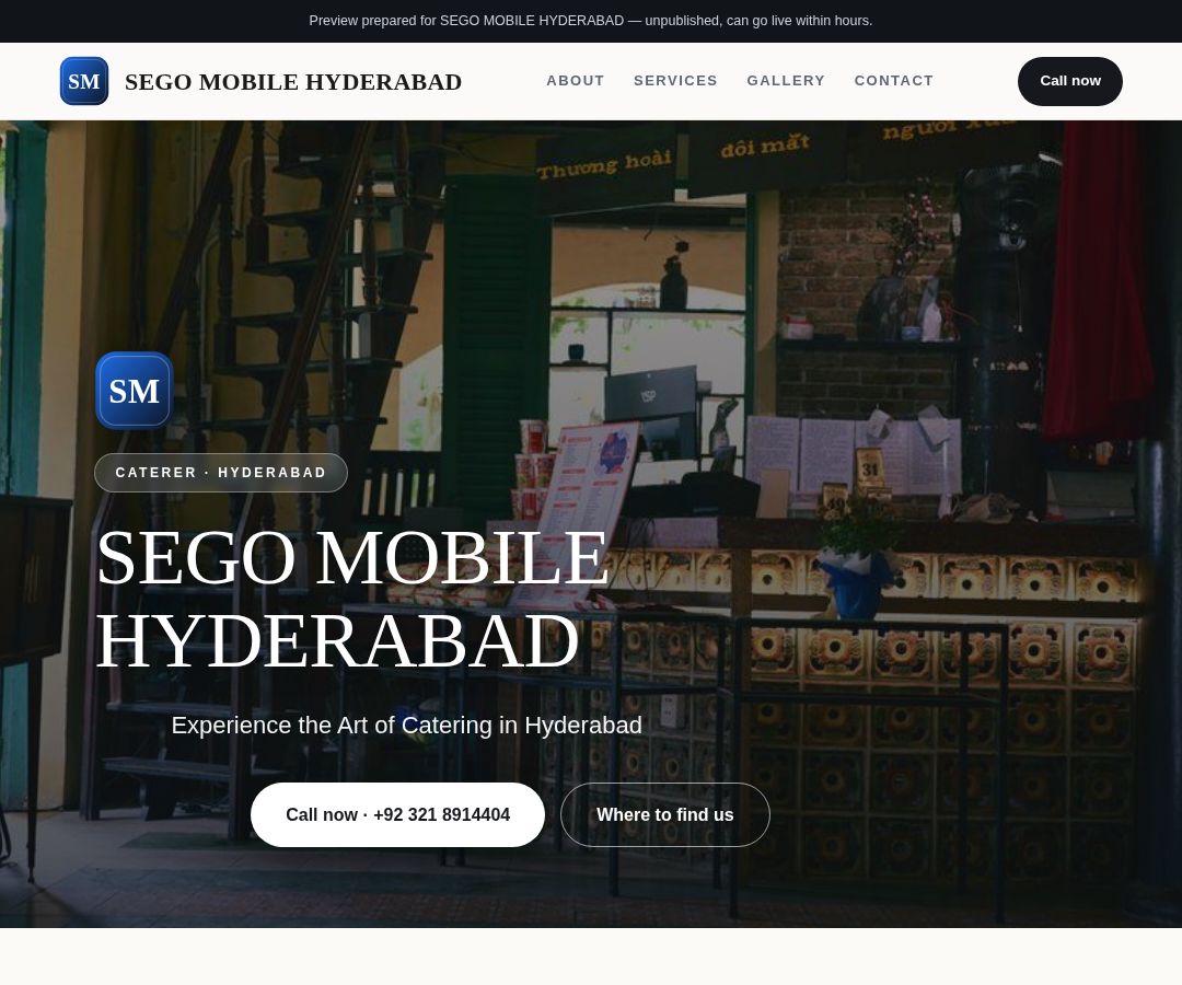 SEGO MOBILE HYDERABAD