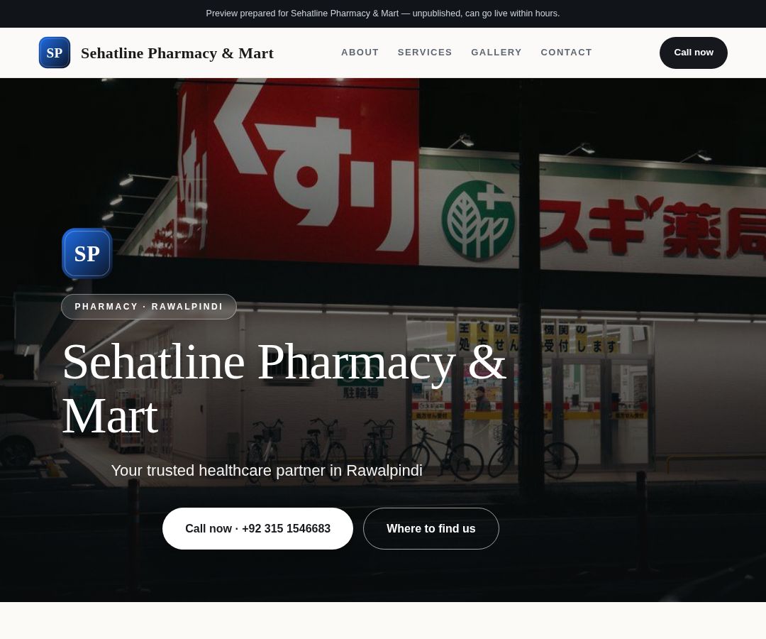 Sehatline Pharmacy & Mart