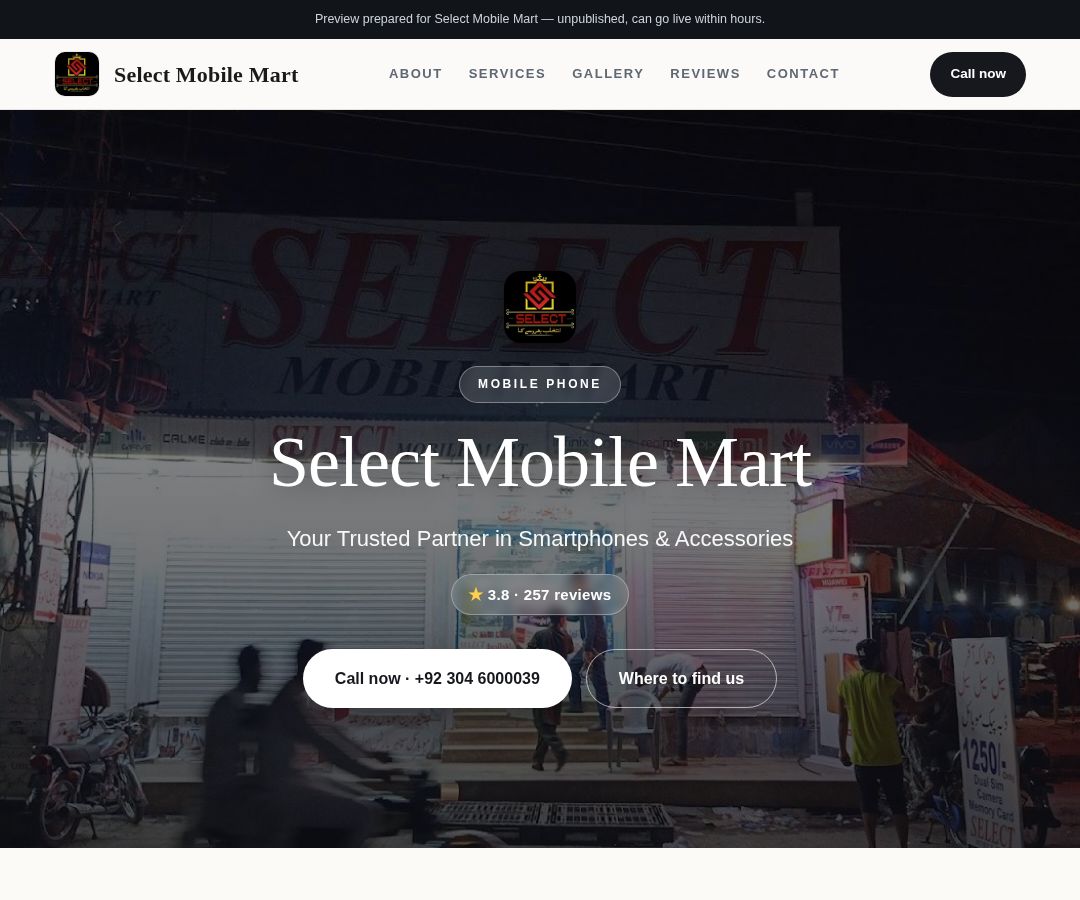 Select Mobile Mart