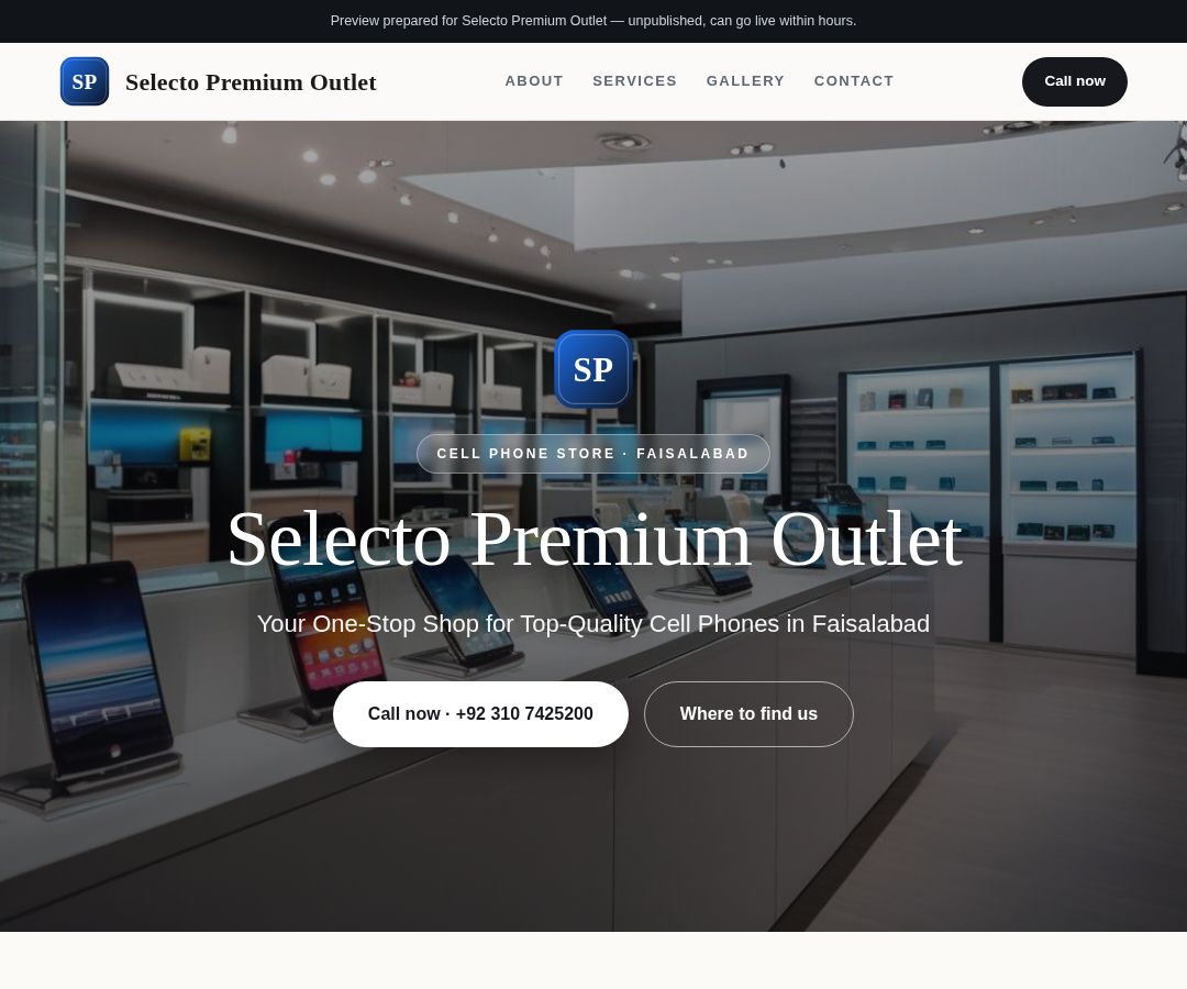Selecto Premium Outlet