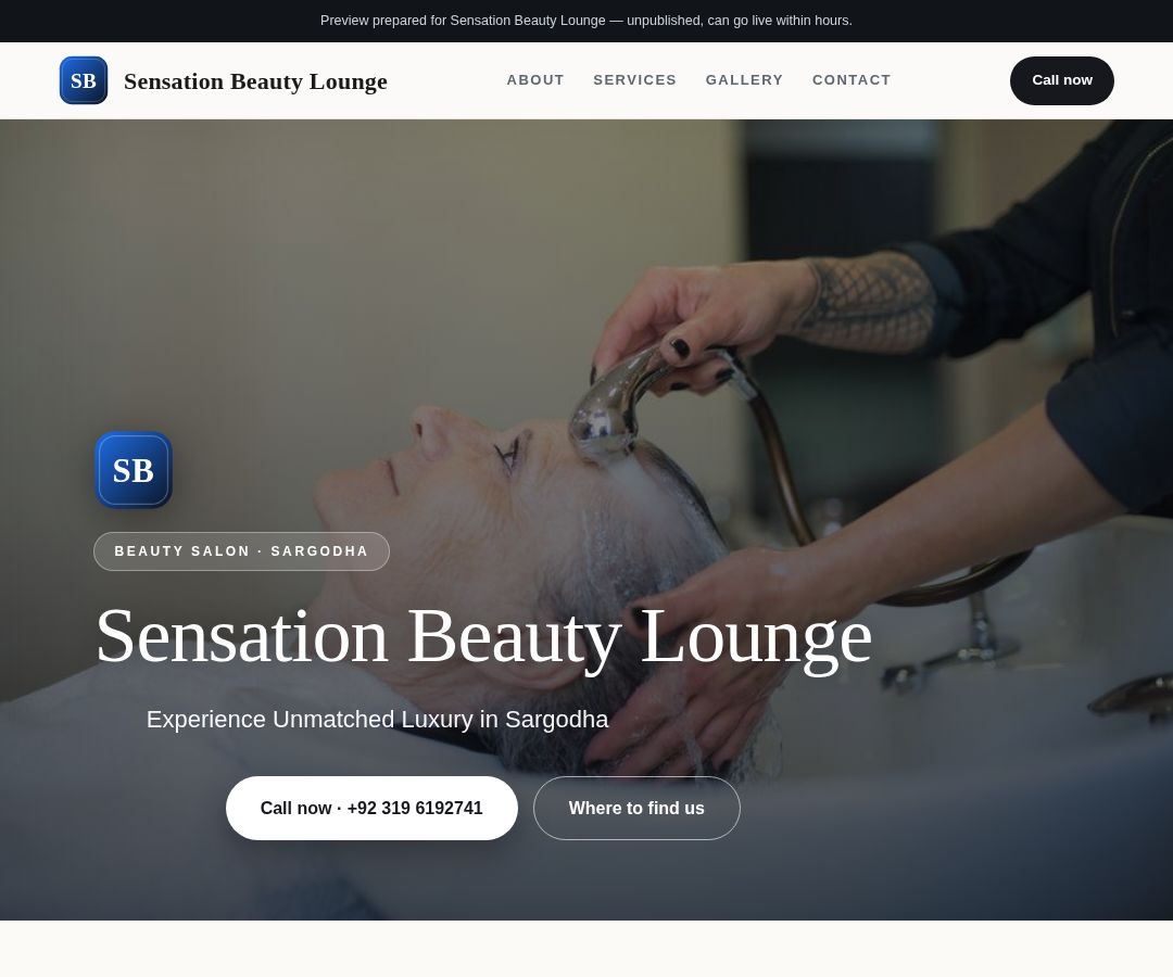 Sensation Beauty Lounge