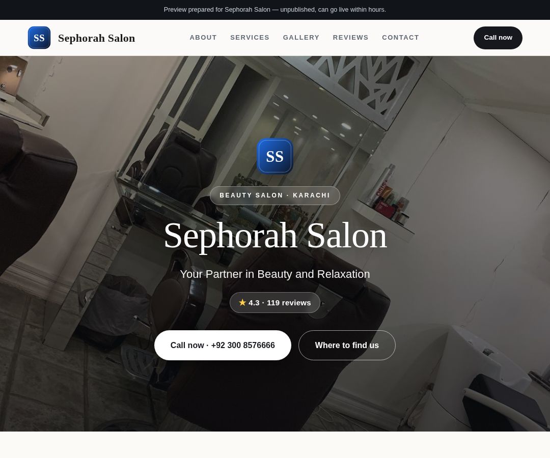 Sephorah Salon