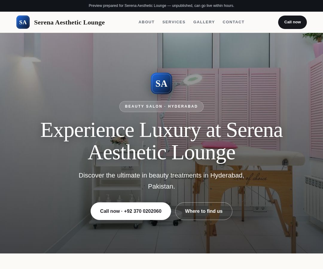 Serena Aesthetic Lounge