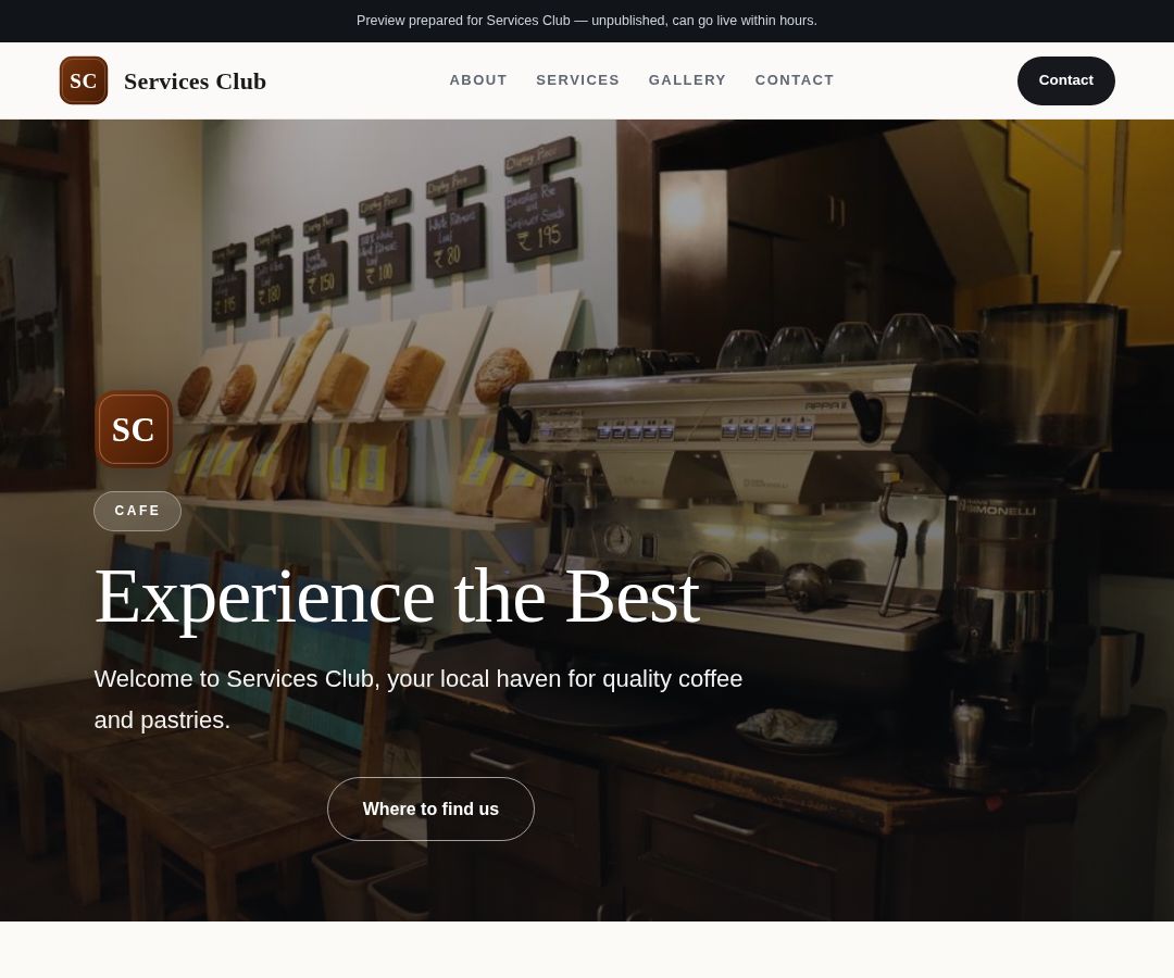 Services Club