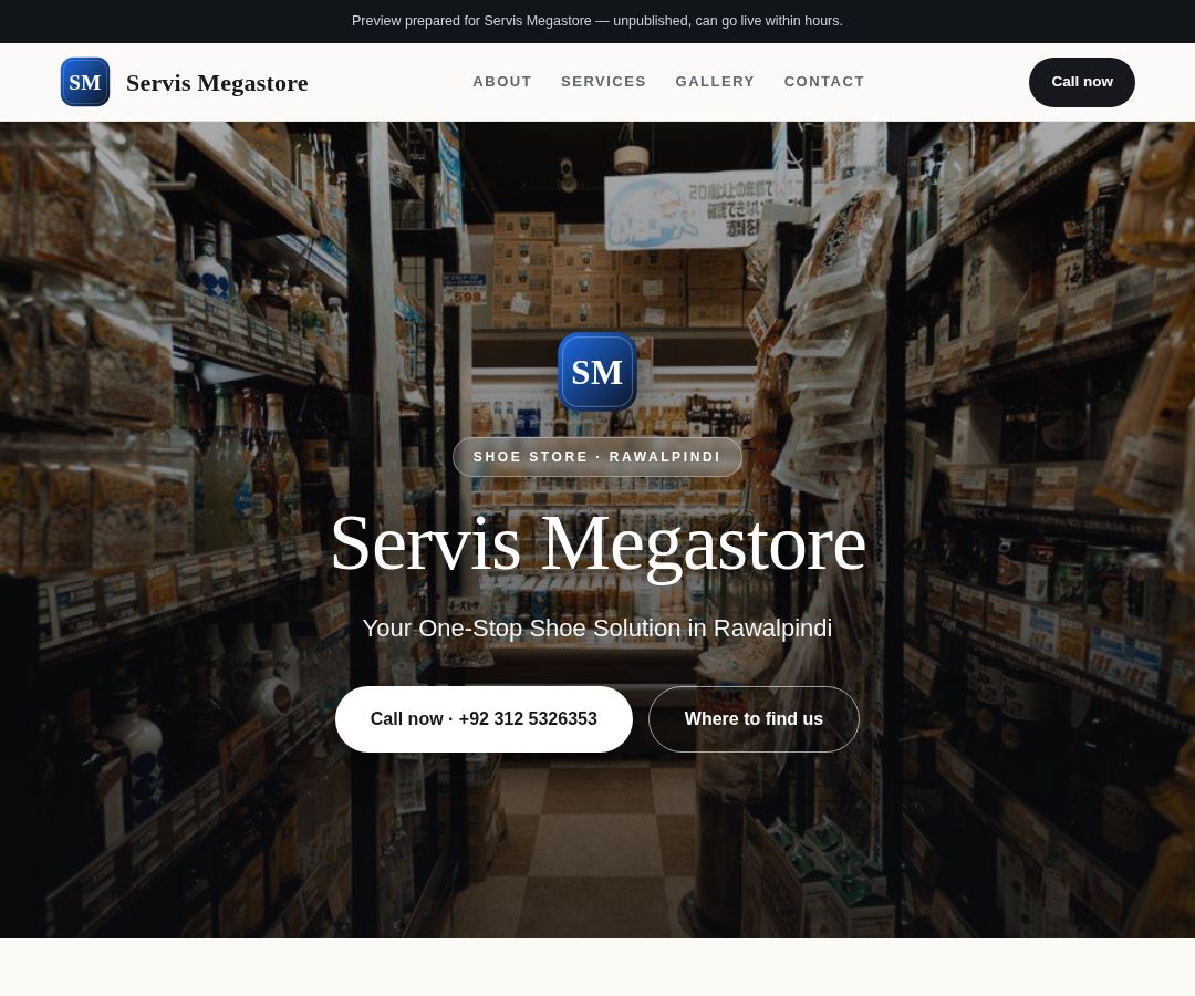 Servis Megastore