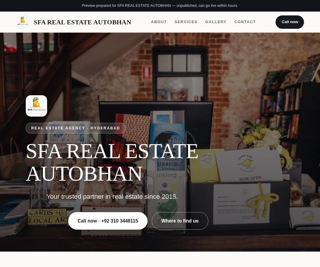 SFA REAL ESTATE AUTOBHAN