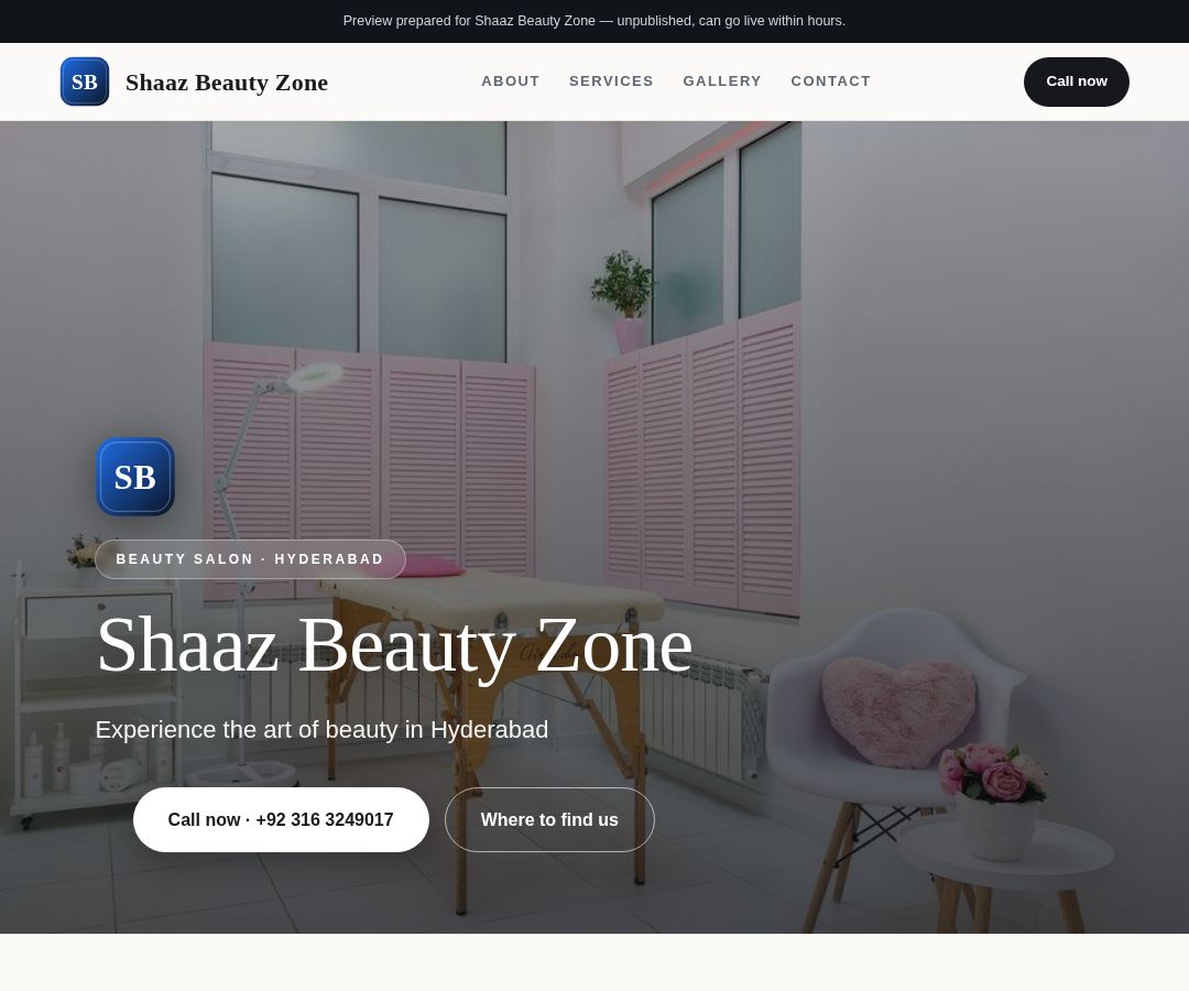 Shaaz Beauty Zone
