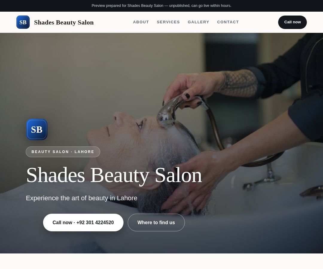 Shades Beauty Salon