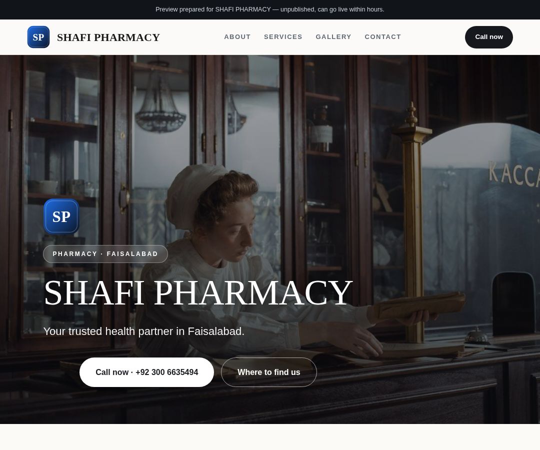 SHAFI PHARMACY