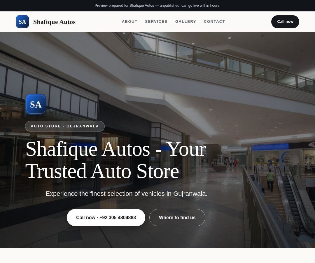 Shafique Autos