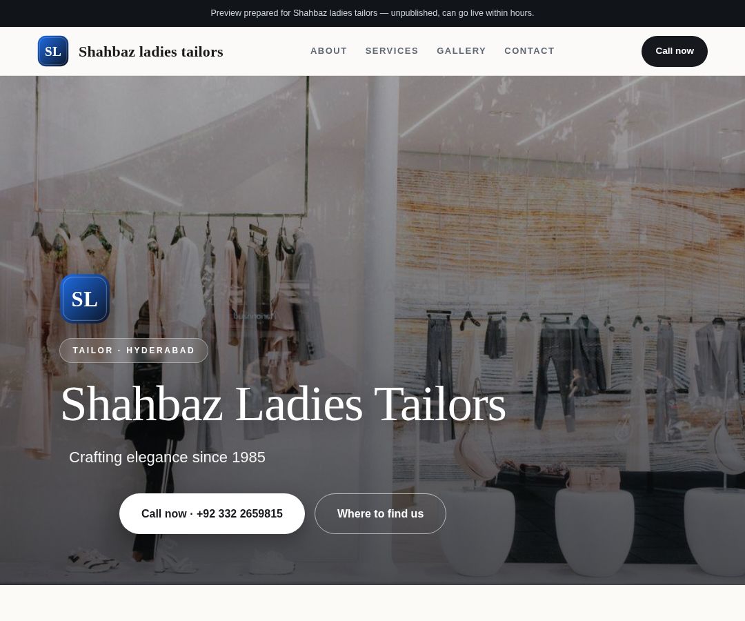 Shahbaz ladies tailors