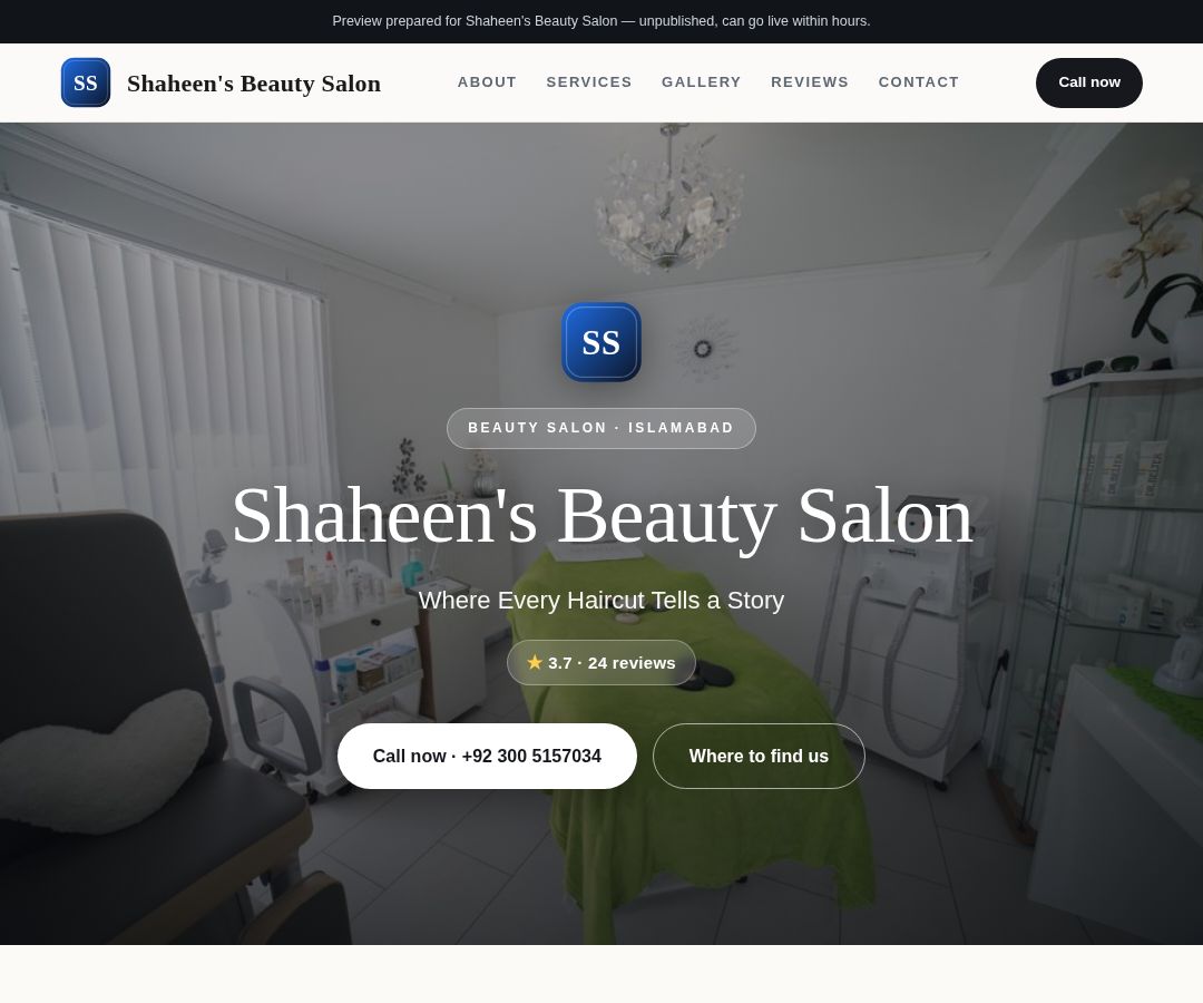 Shaheen's Beauty Salon