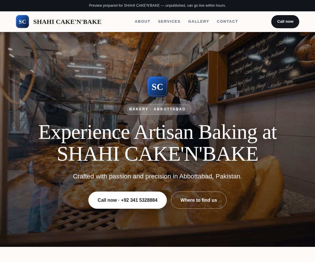 SHAHI CAKE'N'BAKE