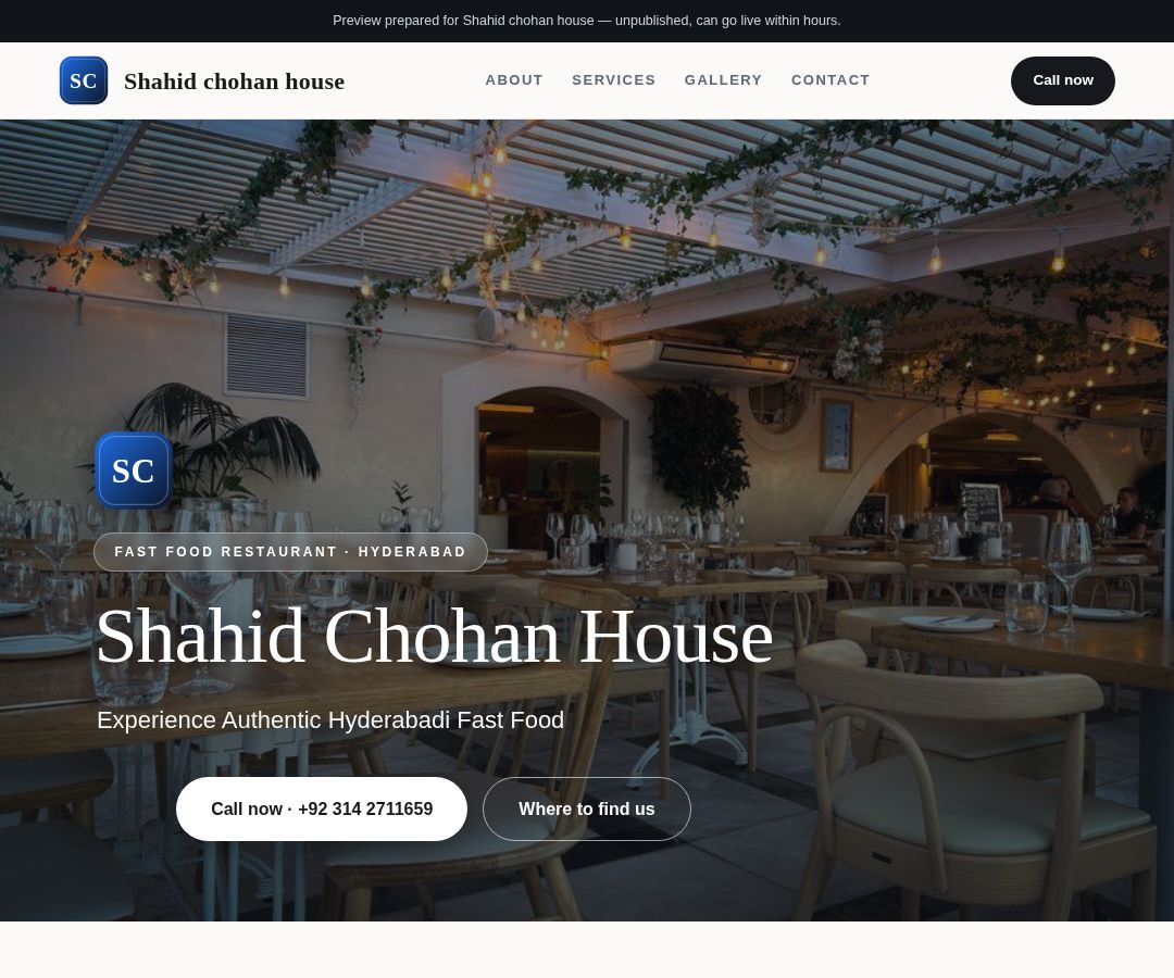 Shahid chohan house