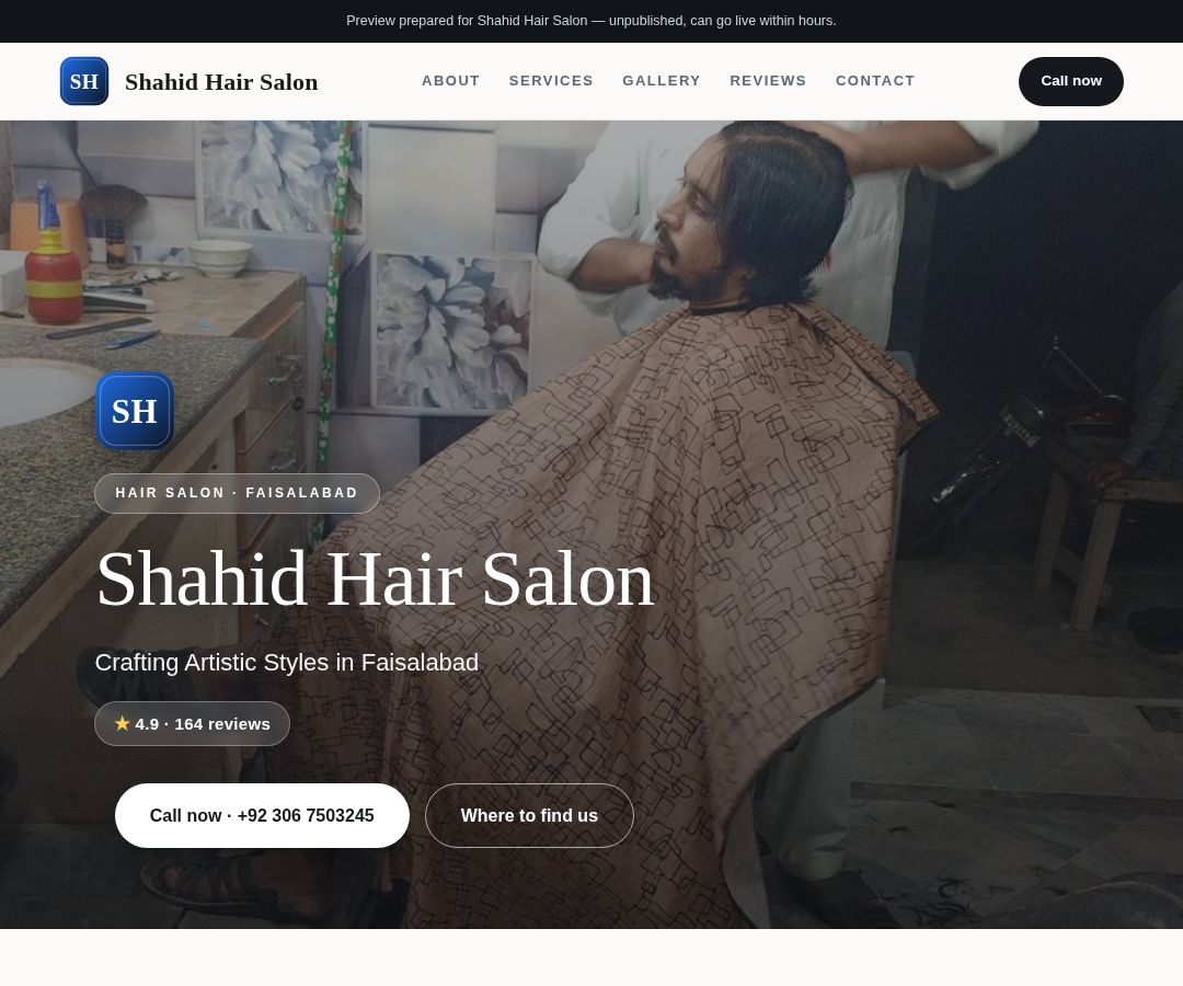 Shahid Hair Salon