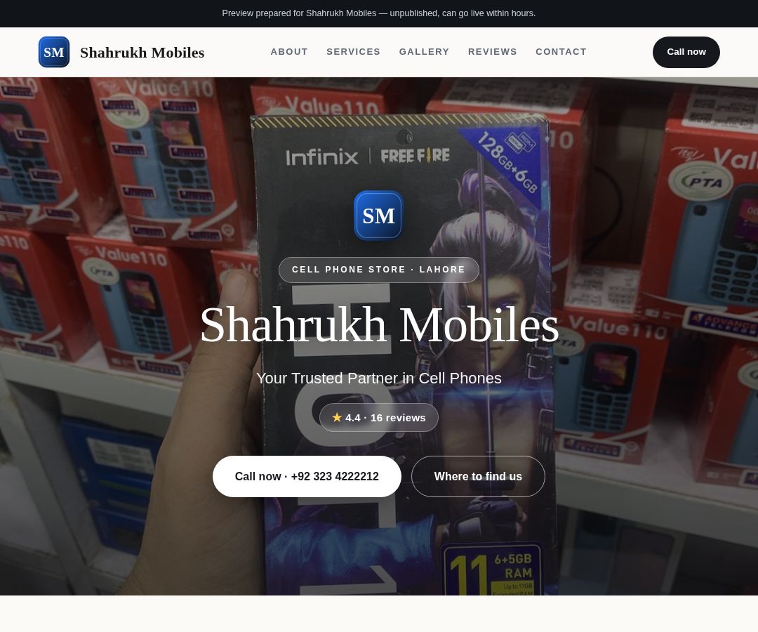 Shahrukh Mobiles