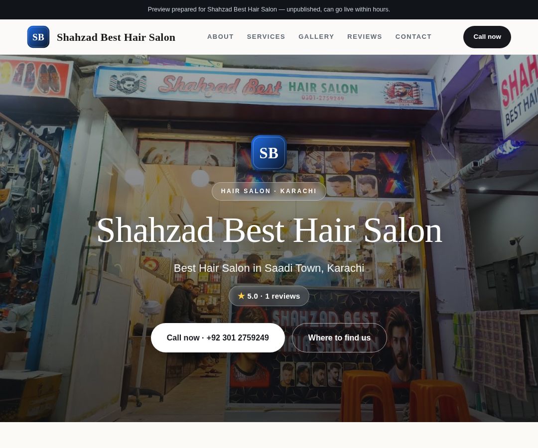 Shahzad Best Hair Salon
