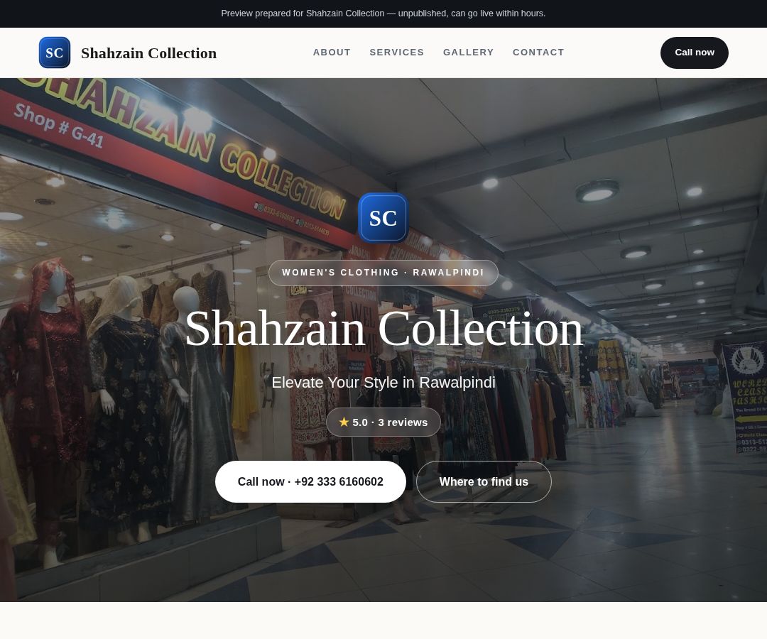 Shahzain Collection