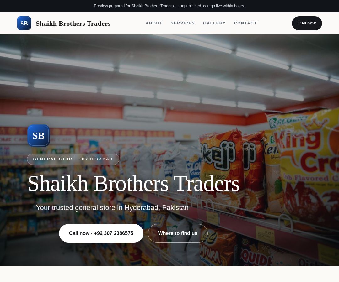 Shaikh Brothers Traders