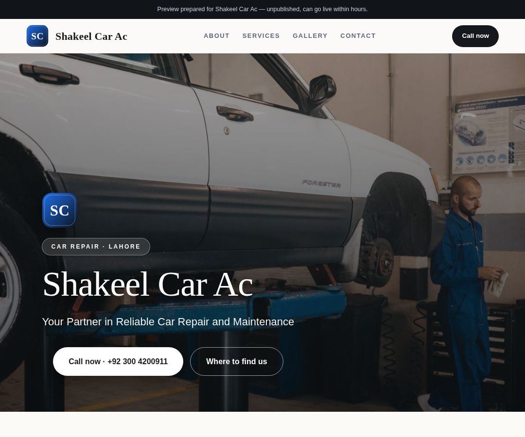 Shakeel Car Ac