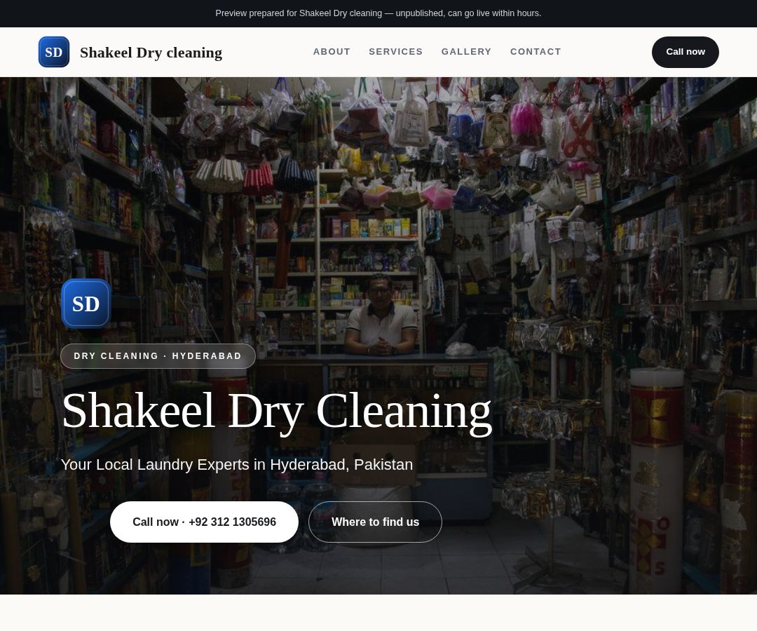 Shakeel Dry cleaning