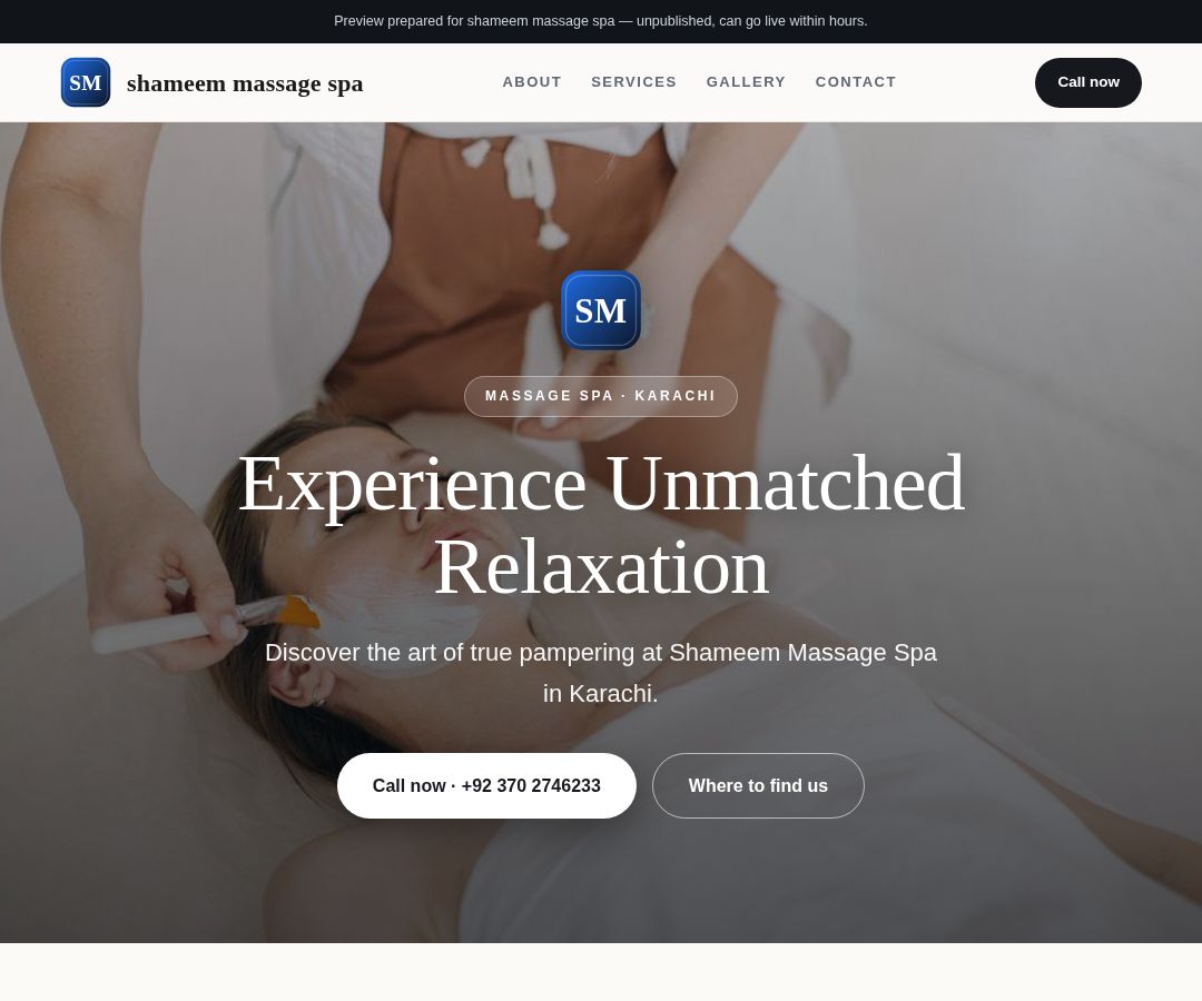 shameem massage spa