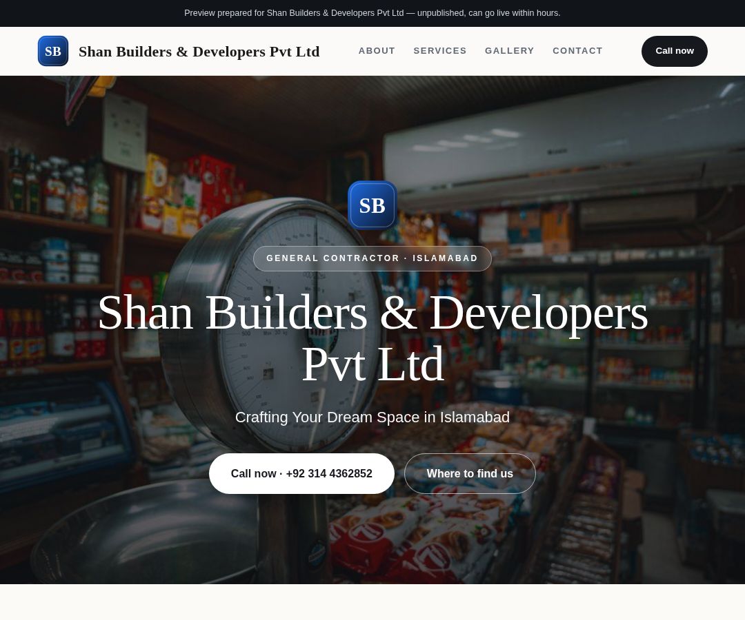 Shan Builders & Developers Pvt Ltd
