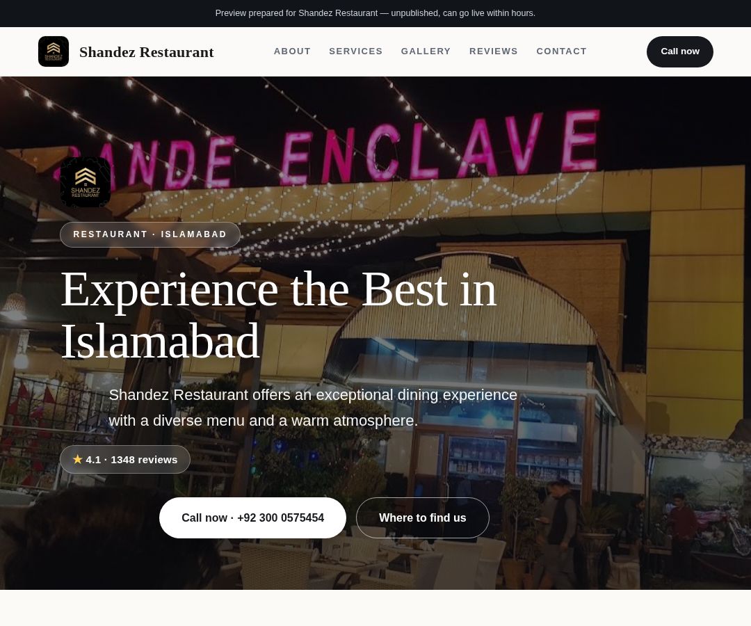 Shandez Restaurant