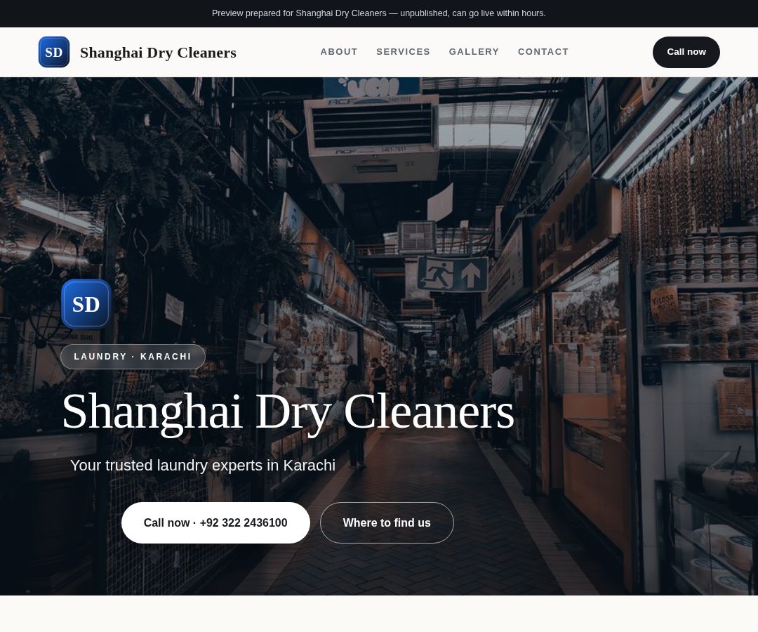 Shanghai Dry Cleaners
