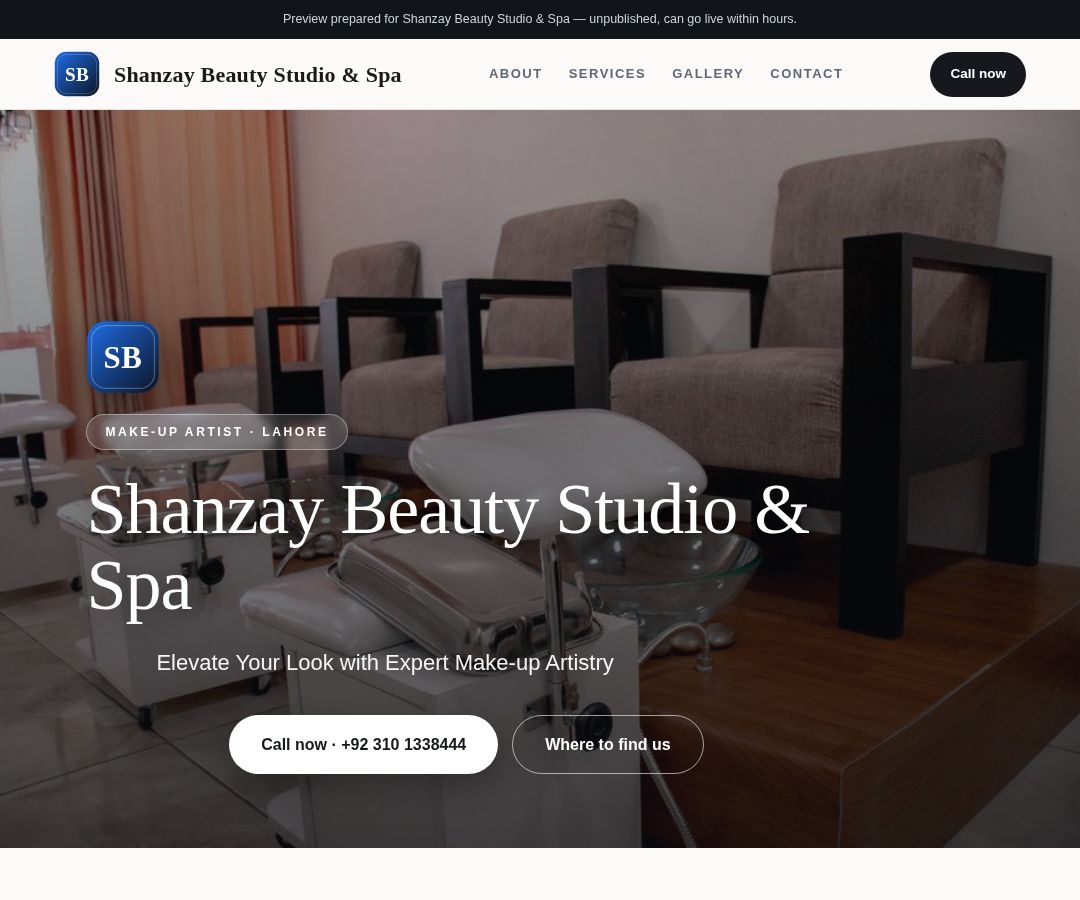 Shanzay Beauty Studio & Spa