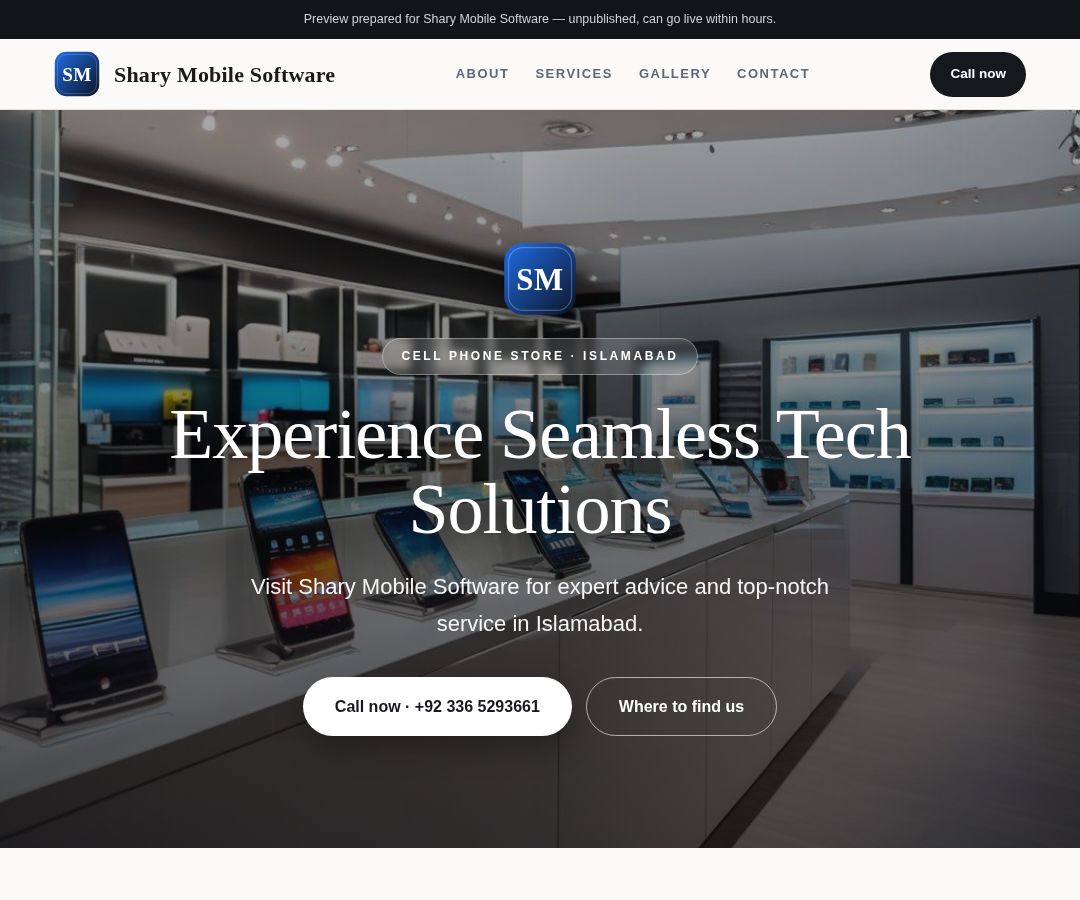 Shary Mobile Software