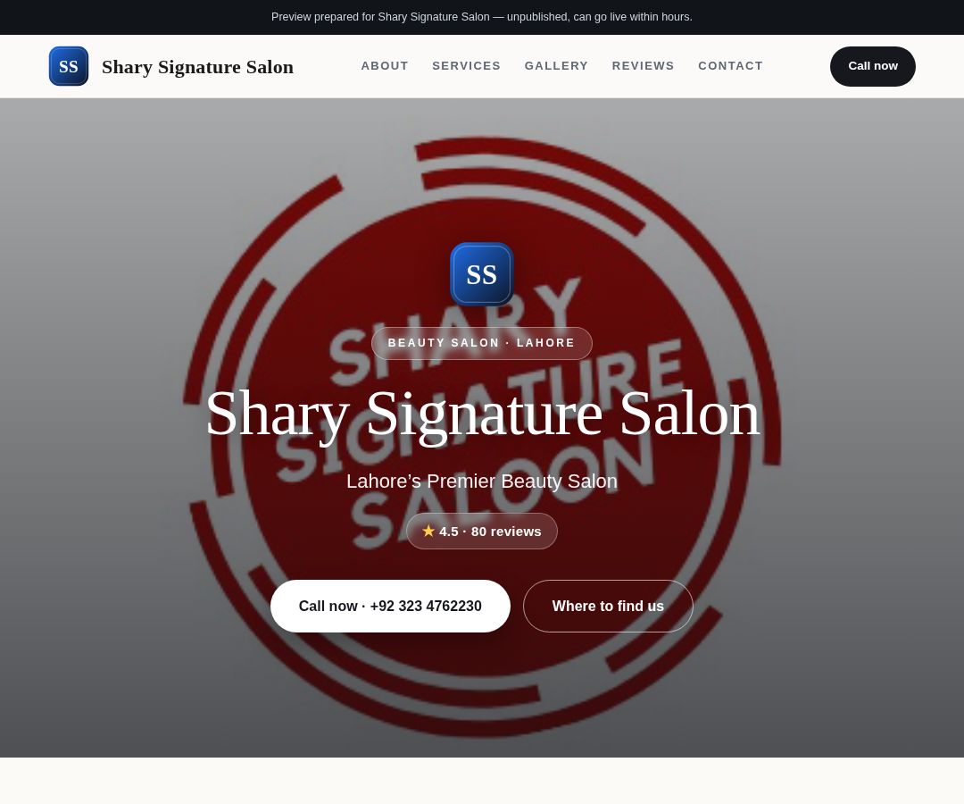 Shary Signature Salon