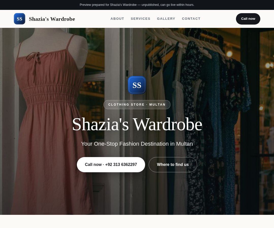 Shazia's Wardrobe