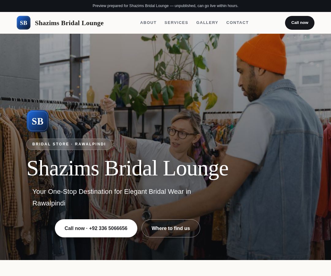 Shazims Bridal Lounge