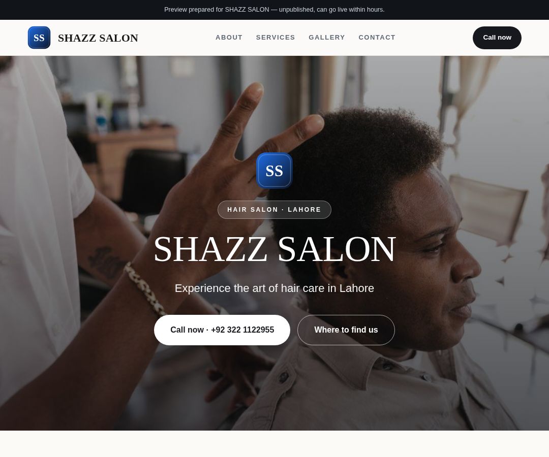 SHAZZ SALON