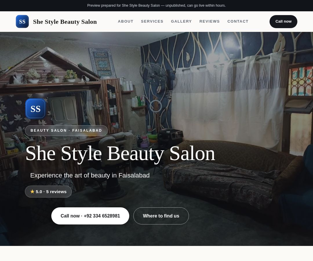 She Style Beauty Salon