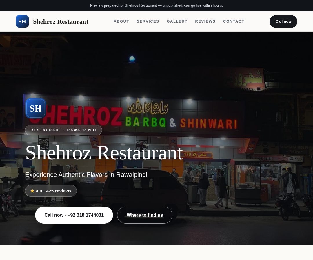 Shehroz Restaurant