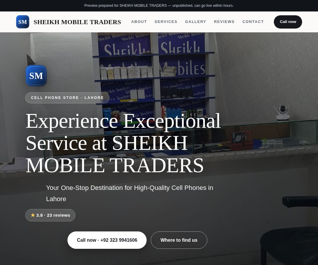 SHEIKH MOBILE TRADERS