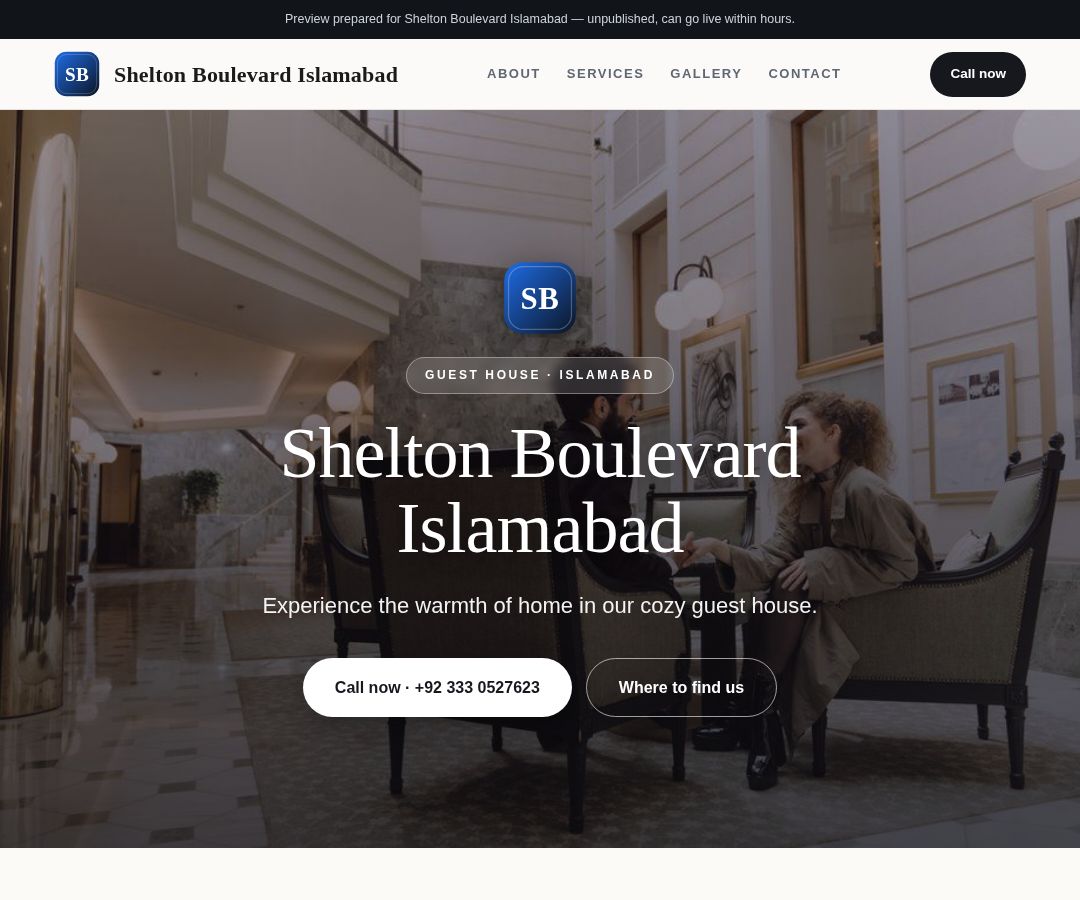 Shelton Boulevard Islamabad