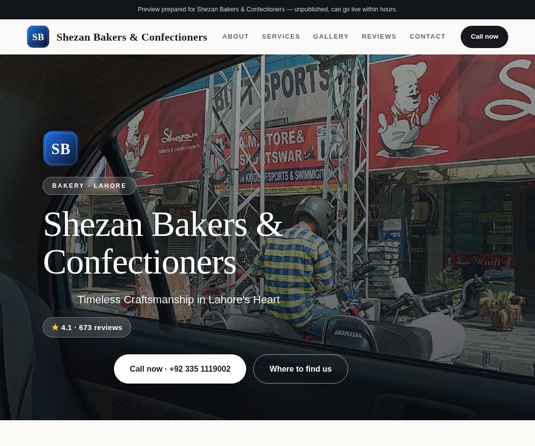 Shezan Bakers & Confectioners