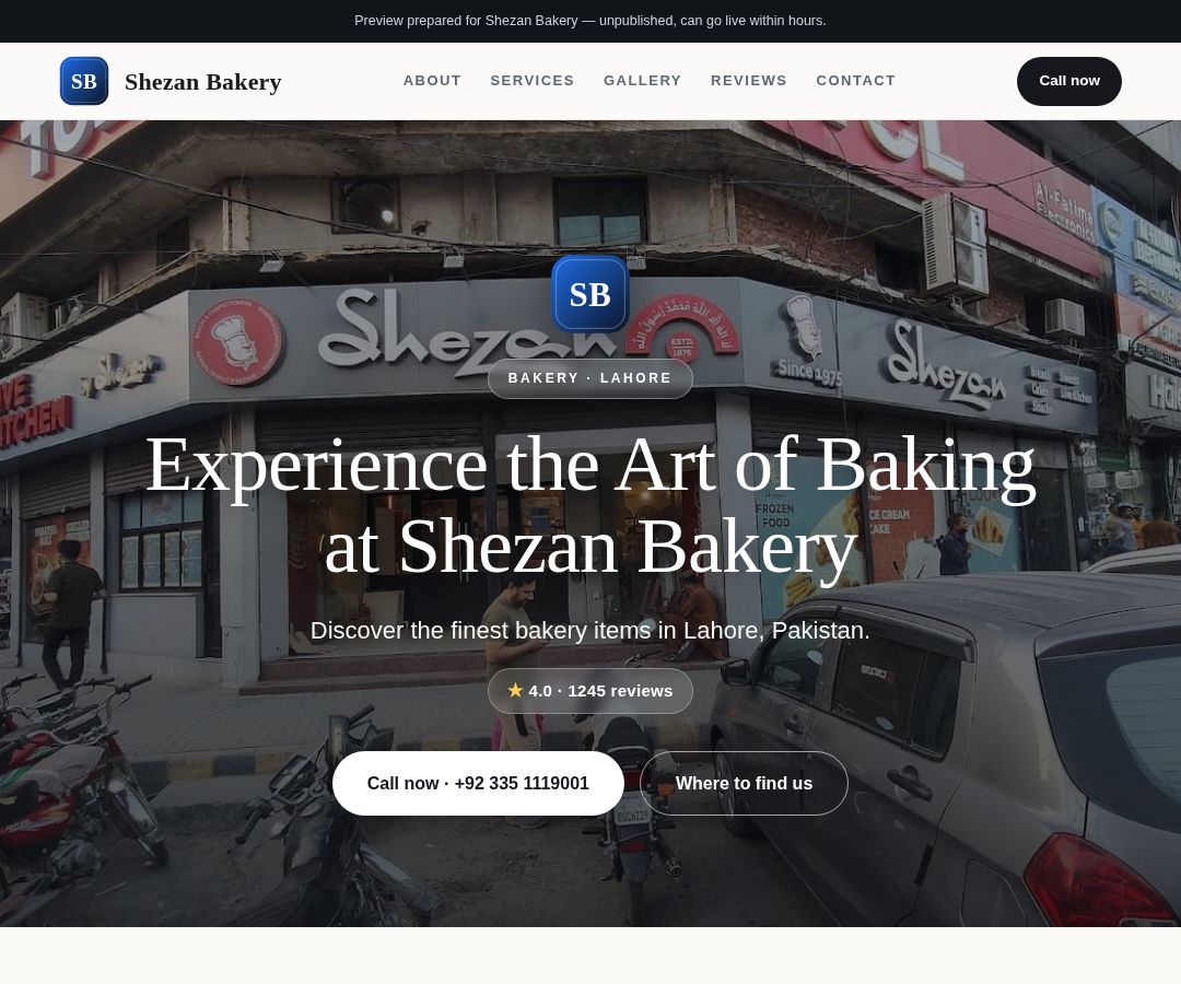 Shezan Bakery