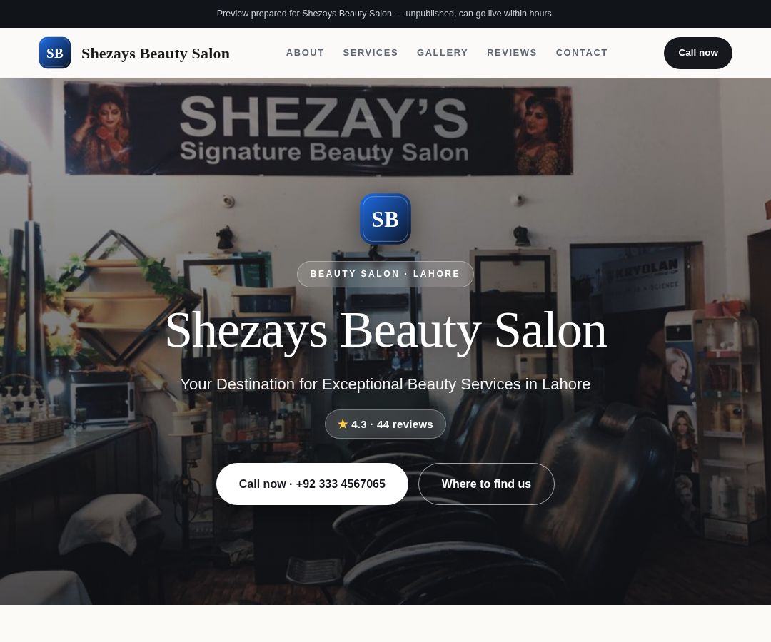 Shezays Beauty Salon