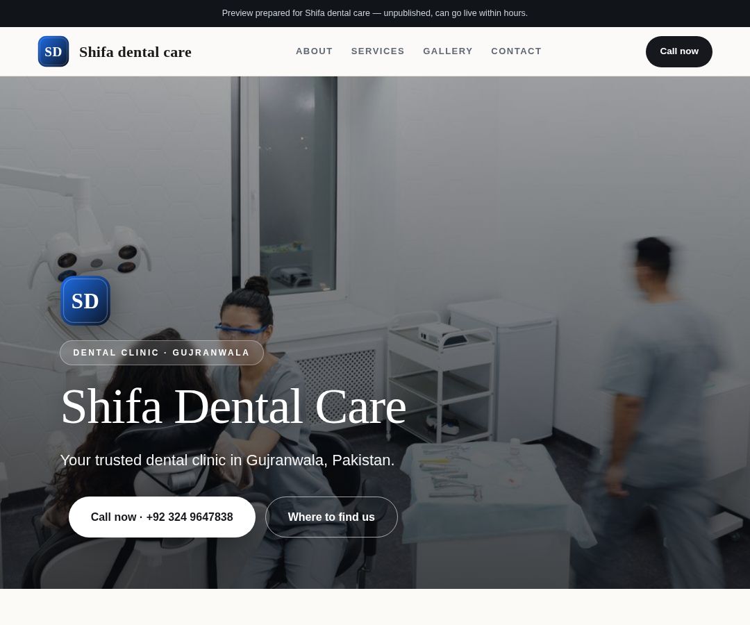 Shifa dental care